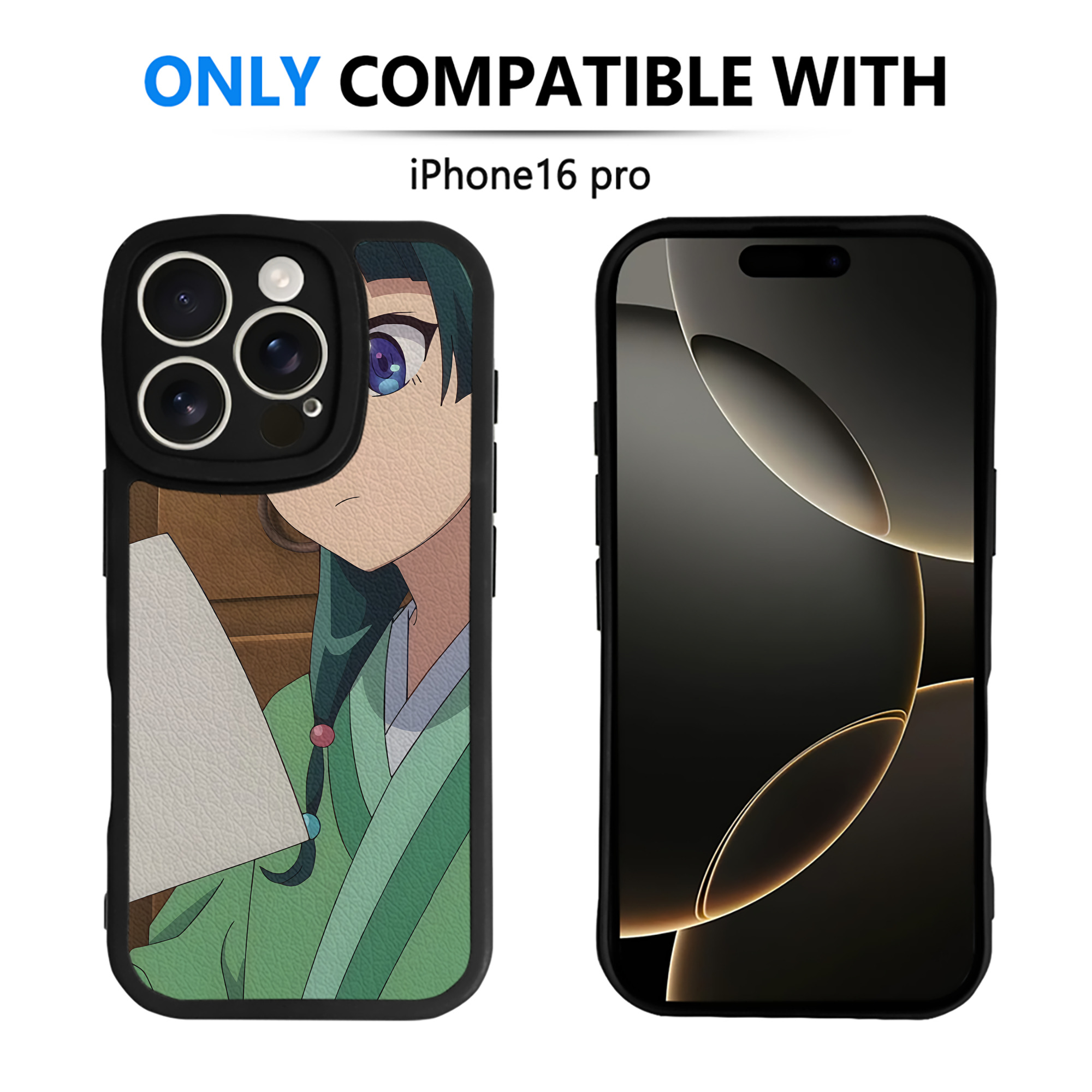 薬屋のひとりごと The Apothecary Diaries 【iPhone 16シリーズ対応】シリコンスマホケース（レザー調） 材質：シリコン